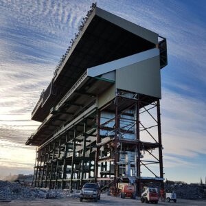 400 by 400 Mosaic Stadium