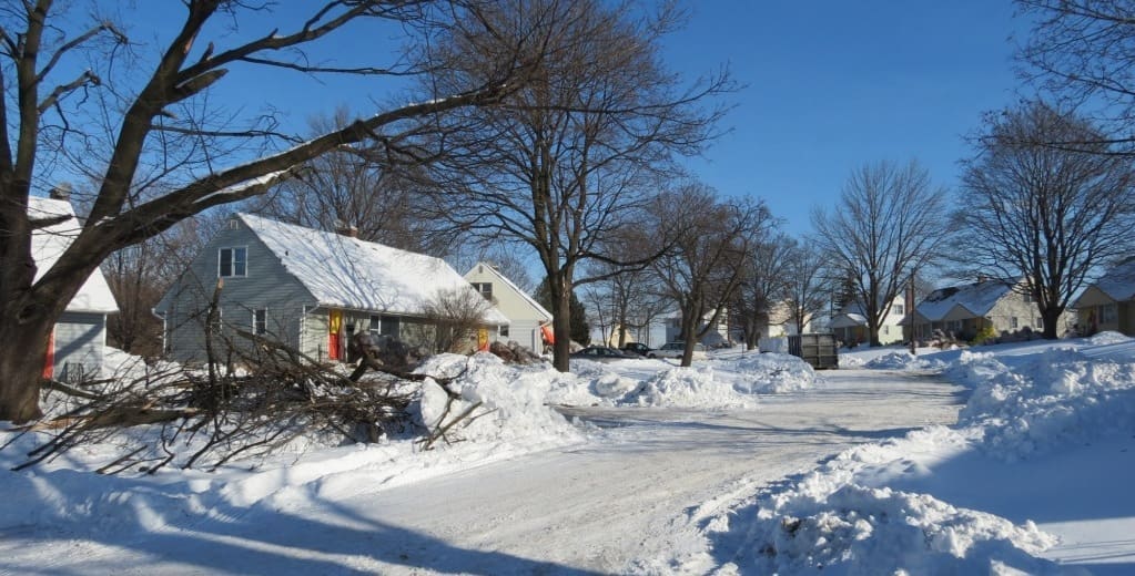 Abatement, remediation and demolition of a community housing development